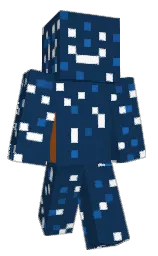 blue zodiac and alabaster Minecraft skin — Classic model — first worn by DarkXZSTORM