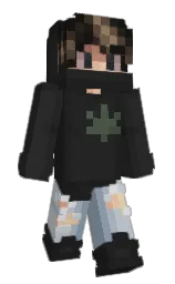 Slim Minecraft skin