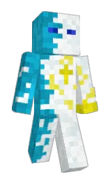 white and catskill white Minecraft skin — Slim model
