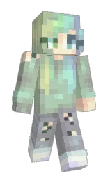 Apatitle's Minecraft skin wearing the Migrator cape