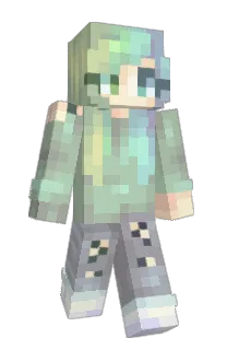 Front of Apatitle's skin