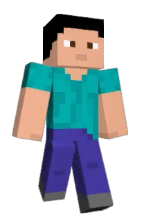 Front of WilsonPlaysMC's skin