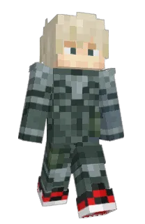 Front of eak's skin