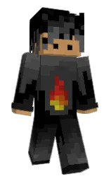 black and mine shaft Minecraft skin — Slim model — first worn by xxxxFire_MCfan