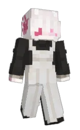 mercury and tuatara Minecraft skin — Slim model — first worn by Anemoia_TV