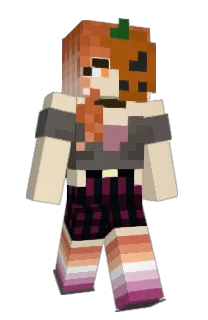 Front of VenomousVenny's skin
