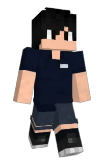 Front of MidnaMC's skin