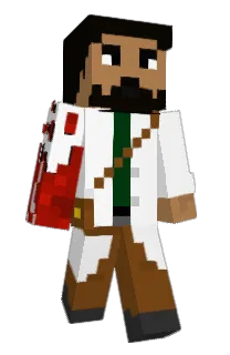 Front of Minecraft skin