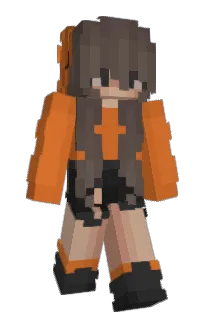 Front of daana's skin