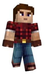 JellyBowman's Minecraft skin wearing the Home cape