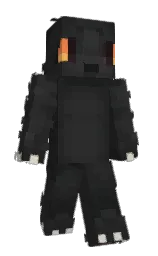outer space and shark Minecraft skin — Slim model — first worn by FireFox4414