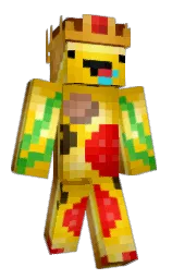 porte2010's Minecraft skin wearing the Pan cape