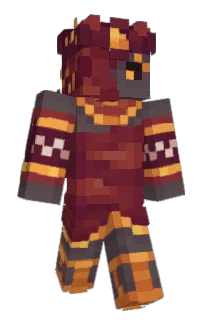Front of Corviiren's skin