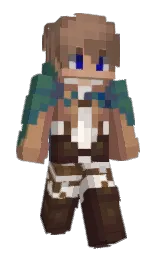 Snenjih's Minecraft skin wearing the Copper cape