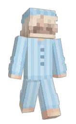 blizzard blue and link water Minecraft skin — Slim model