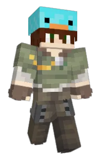 Front of Minecraft skin