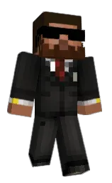 Hardeey's Minecraft skin wearing the Migrator cape