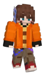 roman coffee and tuatara Minecraft skin — Classic model — first worn by speedalotl
