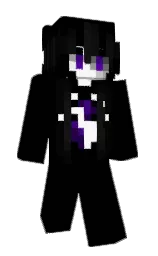 black and diesel Minecraft skin — Slim model — first worn by Entr0sar