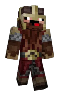 Front of Minecraft skin