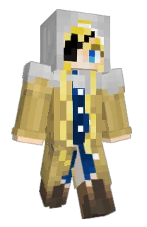 Front of BELU3's skin