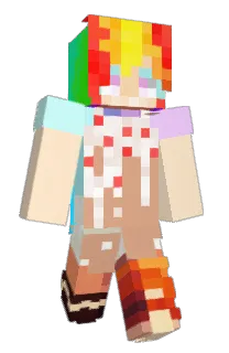 Front of EvieRoo's skin