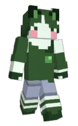 Slim Minecraft skin