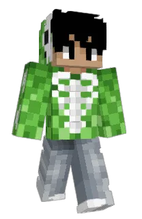 Front of domias's skin