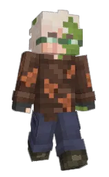 saddle and bright gray Minecraft skin — Slim model — first worn by qWeezick_