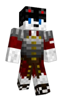 Front of wolfskopf's skin