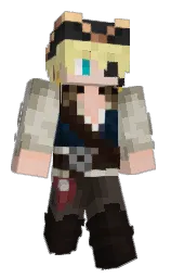 gondola and foggy gray Minecraft skin — Classic model