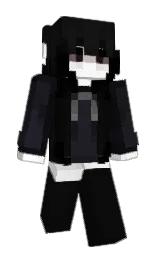 xzcxv's Minecraft skin wearing the Purple Heart cape