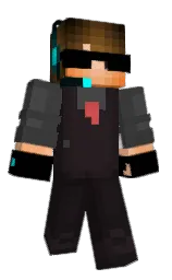 thunder and mine shaft Minecraft skin — Classic model — first worn by Itz_Elyas8641