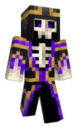 baltic sea and black Minecraft skin — Classic model
