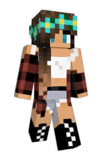 23Iove Minecraft avatar full body