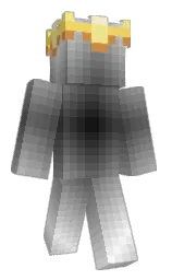 dove gray and dusty gray Minecraft skin — Classic model — first worn by Legike