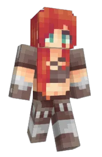 Front of D2V's skin