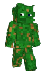 Slim Minecraft skin