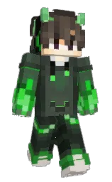 gamingworld262's Minecraft skin wearing the 15th Anniversary cape