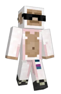 Front of clarick's skin