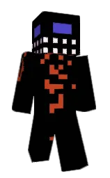 black and piper Minecraft skin — Classic model