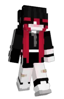 Front of Certel's skin