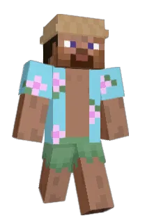 Front of slaimaan's skin