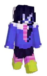 Slim Minecraft skin