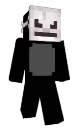 black and tundora Minecraft skin — Classic model — first worn by 1mor_