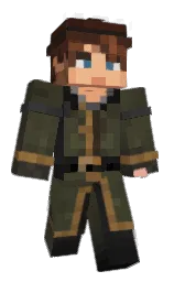 Eliryen's Minecraft skin wearing the Yearn cape