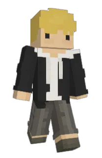 Front of jurimann's skin
