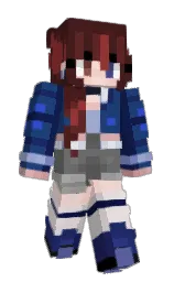 Celi_Galaxii's Minecraft skin wearing the Pan cape