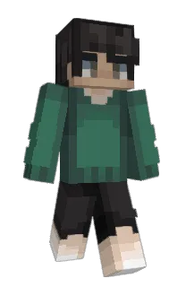 Front of Mozal's skin