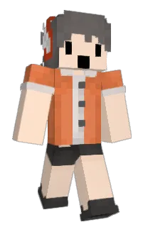 Front of Minecraft skin